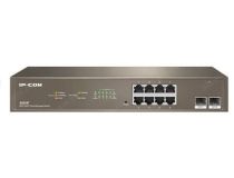 IP-COM G3310F Управляемый коммутатор (8UTP 1000Mbps PoE +2 SFP)
