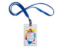 Silwerhof 1115544  Бейдж вертикальный, полипропилен (90x60мм)