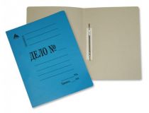 Скоросшиватель Silwerhof СК260MС картон мелованный 0.4мм 260г/м2 синий