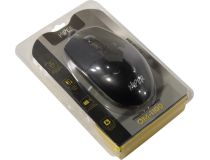 HIPER Optical Mouse OM-1100 Black (RTL) USB 4btn+Roll