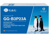 Картридж струйный G&G №727 GG-B3P23A фото черный (130мл) для HP DJ T920/T1500