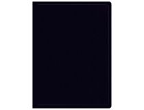 Папка с 20 прозр.вклад. Buro -ECB20BLACK A4 пластик 0.5мм черный