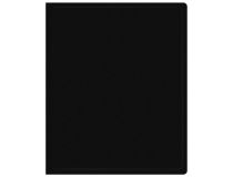 Папка на 2-х кольцах Buro -ECB413/2RBLACK A4 пластик 0.5мм черный