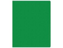 Папка на 2-х кольцах Buro -ECB413/2RGREEN A4 пластик 0.5мм зеленый