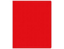 Папка на 2-х кольцах Buro -ECB413/2RRED A4 пластик 0.5мм красный
