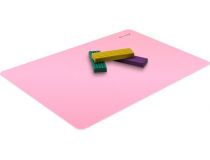 Доска для лепки Silwerhof 957016 Pearl прямоугольная A4 пластик розовый