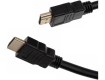 Кабель аудио-видео Cactus CS-HDMI.1.4-1 HDMI (m)/HDMI (m) 1м. Позолоченные контакты черный