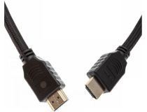 Кабель аудио-видео Cactus CS-HDMI.2-3 HDMI (m)/HDMI (m) 3м. Позолоченные контакты черный