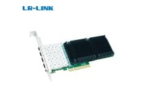 LR-LINK LRES1027PF-4SFP28 Quad-port 25G SFP Ethernet Network Adapter PCI-Ex8 (4SFP28 25Gbps)