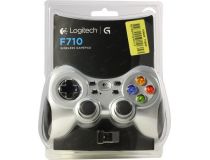 Геймпад Logitech Wireless Gamepad F710 (12кн., 8 поз.перекл.,2 mini joysticks,USB) 940-000142 