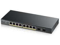 Коммутатор Zyxel GS1900-10HP-EU0102F 8G 2SFP 8PoE+ 77W управляемый