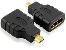 Greenconnect GC-CVM401 Адаптер переходник micro HDMI-HDMI GC-CVM401,Тип D ( micro-HDMI) 19M AM , Тип А 19F AF
