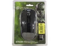 OKLICK Gaming Mouse 976GW  Black (RTL) USB 6btn+Roll  1431703 