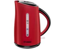 Чайник электрический Hyundai HYK-P3024 1.7л. 2200Вт красный/черный (корпус: пластик)