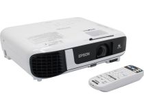 EPSON Projector EB-W52 (3xLCD, 4000 люмен, 16000:1, 1280x800, D-Sub, HDMI, RCA, USB, ПДУ)