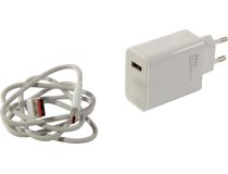 Xiaomi BHR6039EU White Зарядное устройство USB (Вых.DC5/9/12/20V,33W,USB,кабель USB-C, быстрая зарядка)