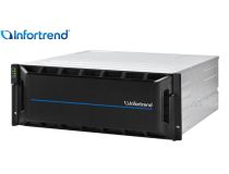 GS2024RTC0F0D-8U32 Infortrend EonStor 24х3.5,4U, High IOPS, Dual Redundant Controller incl: 4x4GB, 8x1GbE RJ-45 ports,