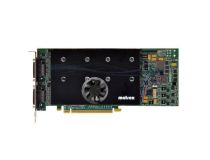 MURA-MPX40HF Matrox MURA-MPX40HF 4 outputs PCIe x16 (Gen2) 2GB1 64 Gbit/sec, SL-DVI 2048x1152 RGB (VGA) 2048x1536