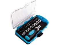 AUTOVIRAZH (AV-212038) Набор инструмента 38 предм. 1/4 DR, CrV