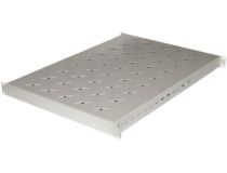 Hyperline TSD3M-1U-650/1100-RAL7035 Полка раздвижная, 650 мм до 1100 мм, 1U, нагрузка до 150 кг