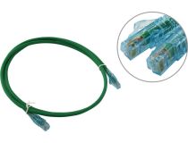 Hyperline PC-LPM-UTP-RJ45-RJ45-C6-1.5M-LSZH-GN Patch Cord UTP кат.6 LSZH, 1.5м, зелёный