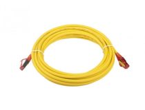230124 Hyperline PC-LPM-STP-RJ45-RJ45-C5e-5M-LSZH-YL П-корд F/UTP, экранир., Cat.5е , LSZH, 5 м, желт