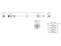 230207 Hyperline PC-LPM-UTP-RJ45-RJ45-C6-1M-LSZH-BL Патч-корд U/UTP, Cat.6 , LSZH, 1 м, синий
