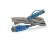 42236 Hyperline PC-LPM-UTP-RJ45-RJ45-C6-1M-LSZH-GY Патч-корд U/UTP, Cat.6 , LSZH, 1 м, серый