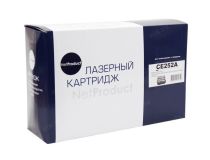 Картридж NetProduct (N-CE252A) для HP CLJ CP3525/CM3530, Восстановленный, Y, 7K