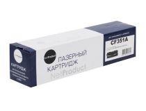 Тонер-картридж NetProduct (N-CF351A) для HP CLJ Pro MFP M176N/M177FW, C, 1K
