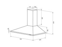 KRONA CORNELIA 600 inox PB