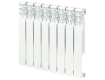 АКВАПРОМ AL 500/80 A21 8 секций Радиатор алюминиевый (синий квадрат) 00-00016981