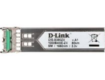 S380ZX/A1A D-Link S380ZX/A1A Промышленный SFP-трансивер с 1 портом 1000Base-ZX для одномодового оптического кабеля (до