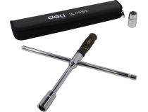 Deli EDL4416K Ключ баллонный крестовой (17/19/21/23мм)