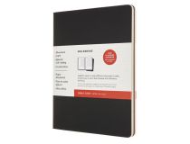 Блокнот Moleskine CAHIER SUBJECT CH4STNB02 XLarge обложка картон 160стр. линейка мягкая обложка черный/красный