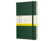 Блокнот Moleskine CLASSIC QP061K15 Large 130х210мм 240стр. клетка твердая обложка зеленый