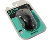 Logitech M510 Black Wireless Mouse 910-001822  (RTL) USB 5btn+Roll
