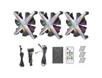 ALSEYE X12-SET-GY XTREME X12 KIT Adjustable RGB (20LED) 12v 1200rpm PH2.0-5Pin GREY RTL