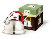 TeCo TC-106 Red Чайник (3л, стальной, свисток)