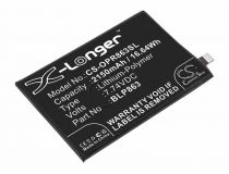 Аккумулятор для телефона OPPO Reno6 (BLP863)