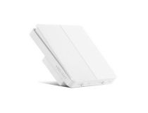 YDQS0620001WTEU Yeelight Безрамочный 2-ух кнопочный выключатель Slisaon Yeelight Flex Switch(two gang)