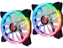0R40B00114 Raijintek Комплект вентиляторов IRIS 14 RBW ADD-2 0R40B00114 (Addressable RGB), With 8port hub
