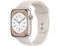 Apple Watch Series 8 MNUQ3LL/A Starlight  (1.9 484x396 AMOLED,BT+WiFi+NFC+GPS,32Gb,WatchOS)