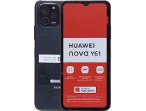 Huawei nova Y61 4/64Gb EVE-LX9N Midnight Black (2GHz, 3GB, 6.52 1600x720, 4G+WiFi+BT, 64Gb+microSD, 50+2+2Mpx)