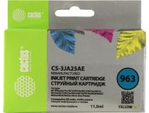 Картридж Cactus CS-3JA25AE (№963) Yellow для HP OfficeJet 9010/9012/9013/9014 (восстановлен из б/у)