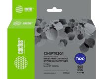 Картридж струйный Cactus CS-EPT02Q1 T02Q черный (1084мл) для Epson WorkForce Enterprise WF-C20600D4TW
