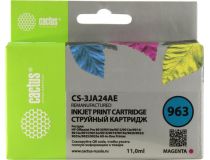 Картридж Cactus CS-3JA24AE (№963) Magenta для HP OfficeJet 9010/9012/9013/9014 (восстановлен из б/у)