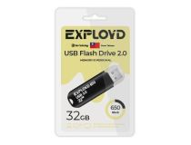 EXPLOYD EX-32GB-650-Black USB2.0 Flash Drive 32Gb (RTL)