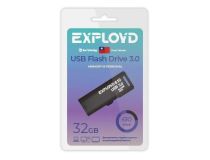 EXPLOYD EX-32GB-610-Black USB 3.0