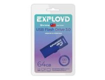 EXPLOYD EX-64GB-610-Blue USB 3.0
